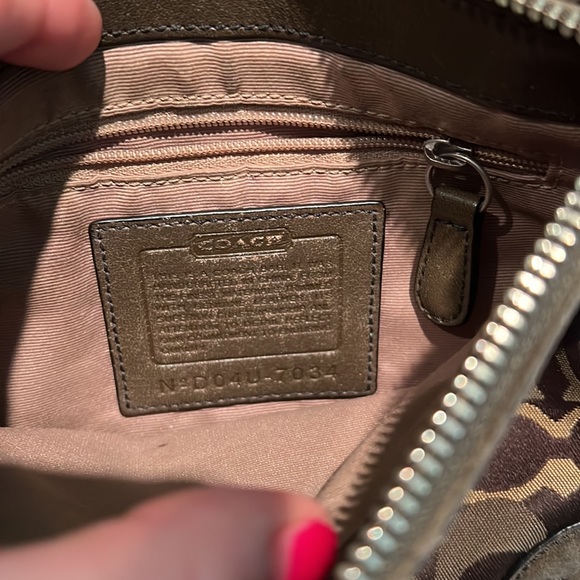 Coach camp color mini purse - Picture 3 of 3